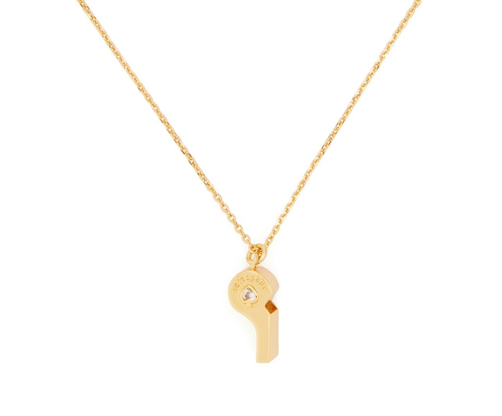 On The Ball Whistle Pendant (Gold)